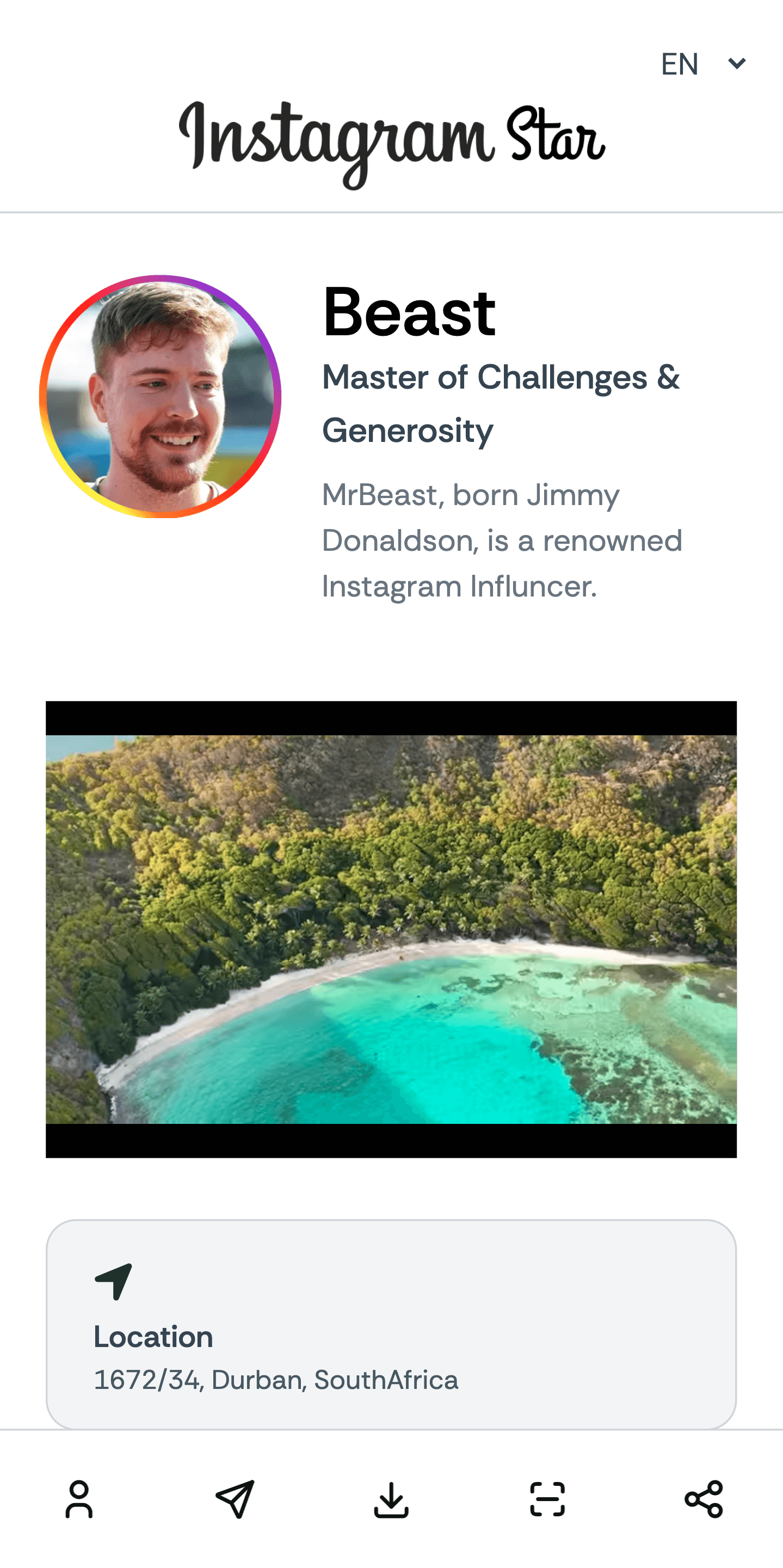 Instagram Influencer